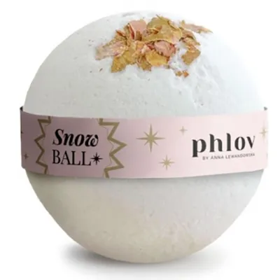Phlov by Anna Lewandowska Snow Ball, Musująca kula do kąpieli