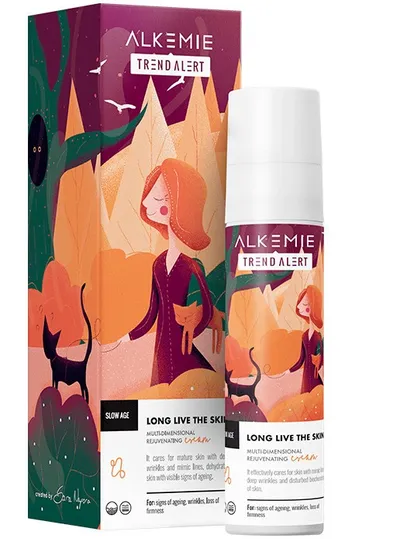 Alkmie Trend Alert, Slow Age, Long Live the Skin! Multifunctional Rejuvenating Skin (Krem wielowymiarowo odmładzający)