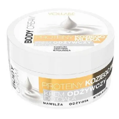 Vollare Cosmetics Krem do ciała odżywczy 'Proteiny koziego mleka'