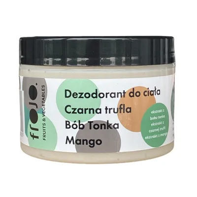 FroJo. Fruits & Vegetables Dezodorant `Czarna trufla, bób tonka, mango`
