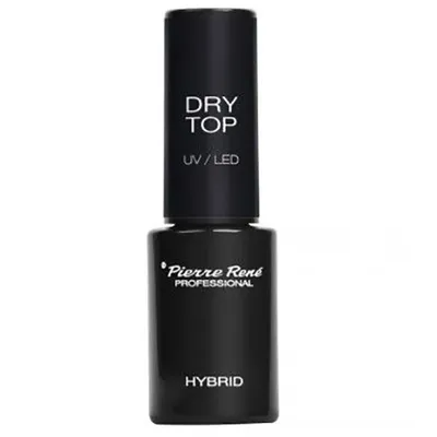 Pierre Rene Professional, Hybrid Dry Top UV/LED (Suchy top coat do lakierów hybrydowych)