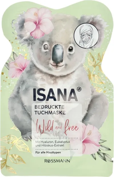 Isana Wild & Free Face Mask (Maska w płachcie)
