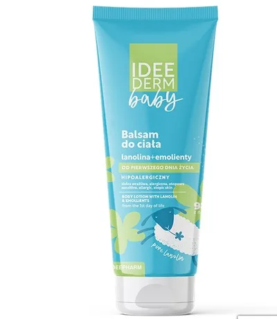Instytut dermokosmetyków Ideepharm Sp. z o.o. Idee Derm, Baby, Hipoalergiczny balsam do ciała