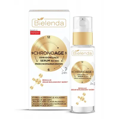 Bielenda Chrono Age, Odbudowujące serum na noc przeciwzmarszczkowe