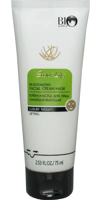 Bio World Secret Life, Luxury Therapy, Facial Cream Mask (Odmładzająca kremowa maseczka do twarzy)