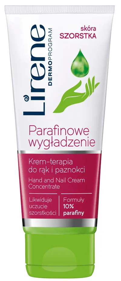 Lirene Dermoprogram Krem-terapia do rąk i paznokci `Parafinowe wygładzenie `