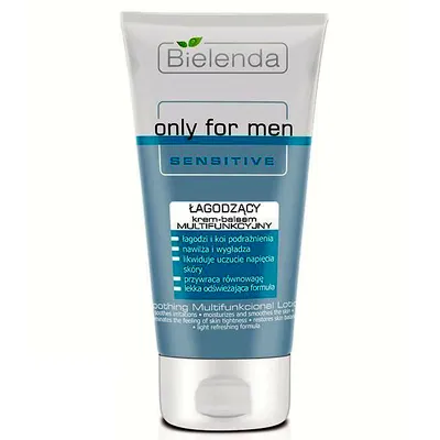 Bielenda Only for Men, Sensitive, Multifunkcyjny łagodzący krem - balsam