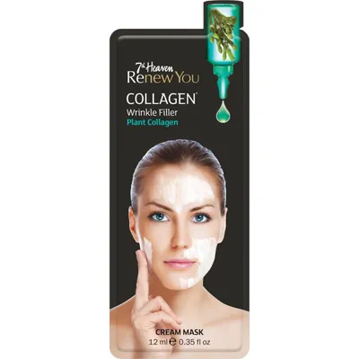 7th Heaven Renew You, Collagen Wrinkle Filler Mask Plant Collagen (Maska kolagenowa)