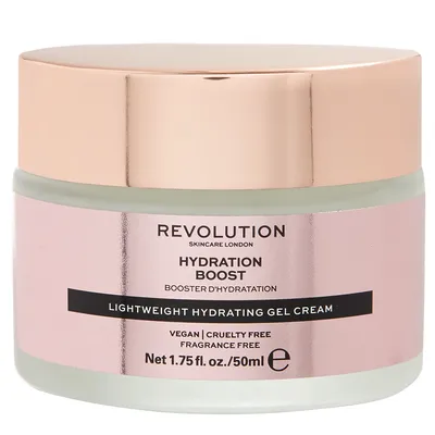 Revolution Skincare Lightweight Hydrating Gel-Cream Hydration Boost (Lekki nawilżający żel-krem do twarzy)