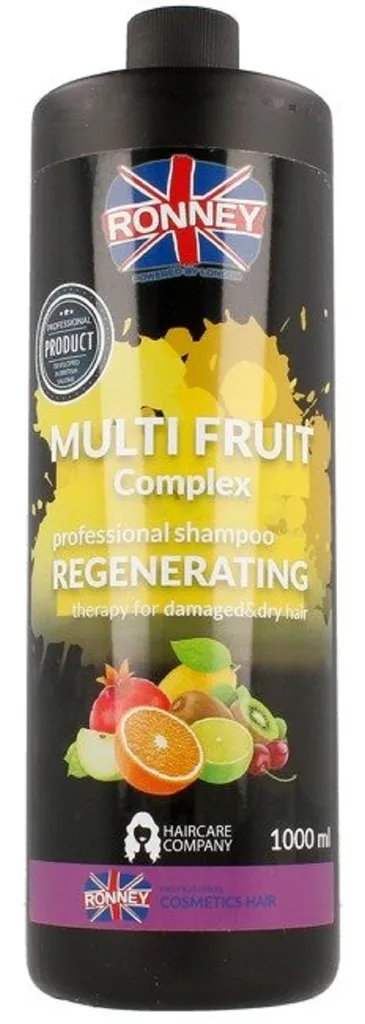Ronney Multi Fruit Complex, Professional Regenerating  Shampoo (Szampon regenerujący włosy zniszczone)