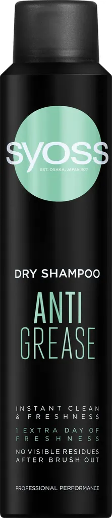 Syoss Anti - grease Dry Shampoo (Suchy szampon do włosów przetłuszczających się (nowa wersja))