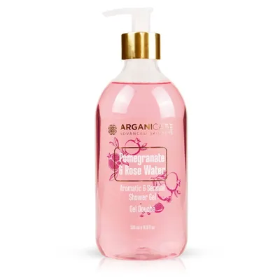 Arganicare Pomegranate & Rose Water Shower Gel (Żel pod prysznic z granatem i wodą różaną)