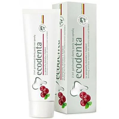 Ecodenta 2 in 1 Refreshing Anti-tartar Toothpaste (Pasta do zębów przeciw kamieniowi)