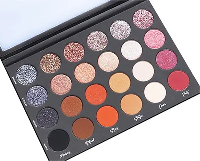 Tati Beauty Textured Neutrals Eyeshadow Palette (Paleta 24 cieni do powiek)