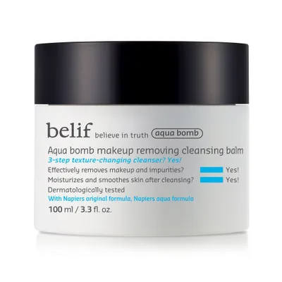 Belif Aqua Bomb Makeup Removing Cleansing Balm (Balsam do demakijażu)