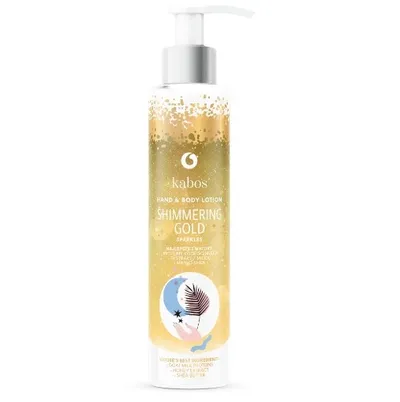 Kabos Cosmetics Hand & Body Lotion  Shimmering Gold (Rozświetlający balsam do dłoni i ciała)