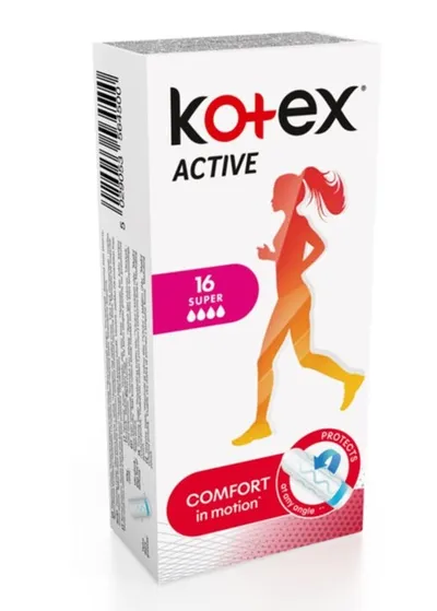 Kotex Active Super, Tampony