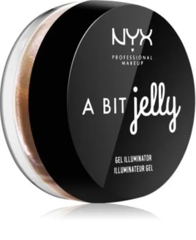 NYX Professional Makeup A Bit Jelly, Gel Illuminator (Rozświetlacz w płynie)