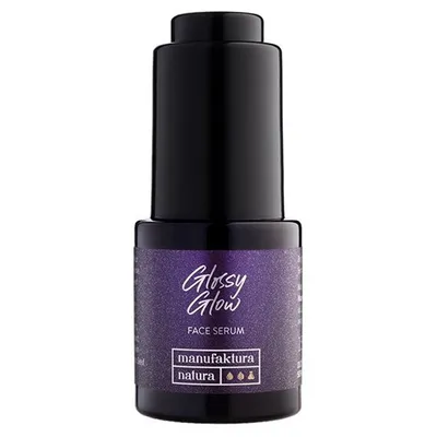 Manufaktura Natura Glossy Glow, Serum nawilżająco - rozświetlające