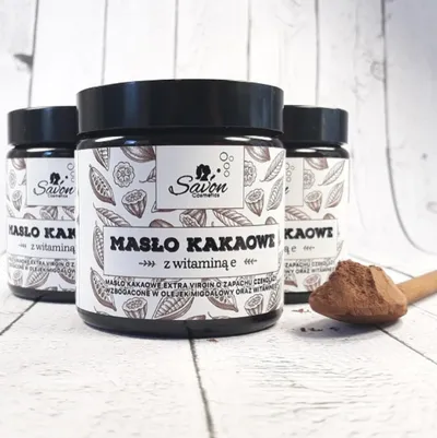 Savon Cosmetics Masło kakaowe z witaminą E