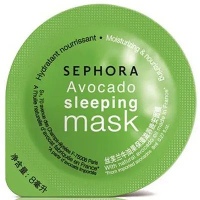 Sephora Avocado, Sleeping Mask (Odżywiająca i regenerująca maska na noc)
