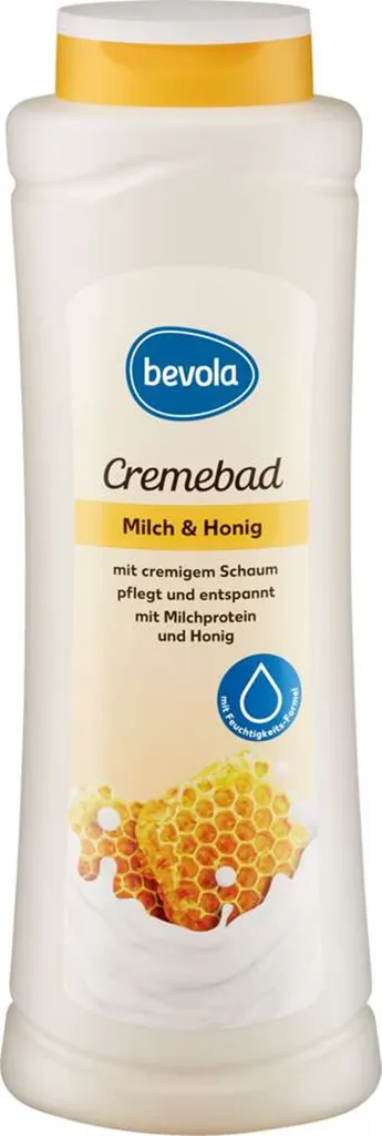 Bevola Cream Shower Milk & Honey [Cremebad Milch & Honig] (Krem pod prysznic z mlekiem i miodem)