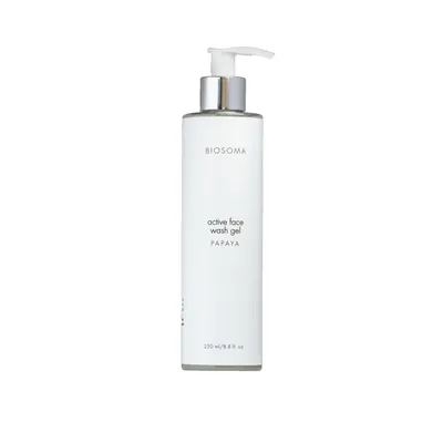 Biosoma Papaya Active Face Wash Gel (Aktywny żel do mycia twarzy)