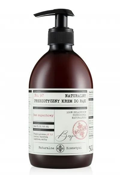Bosqie 100% Naturalny prebiotyczny krem do rąk bezzapachowy