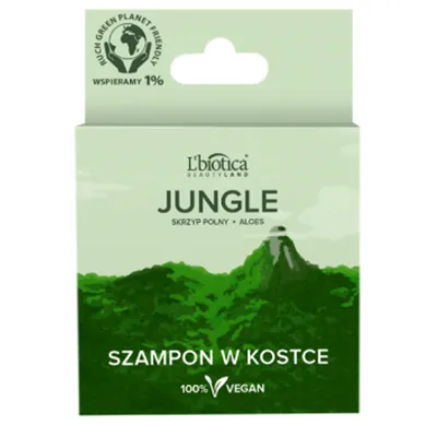 L'biotica Beauty Land, Szampon w kostce  `Jungle`