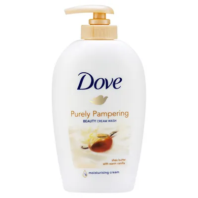 Dove Purely Pampering, Liquid Soap `Shea Butter with Warm Vanilla` [Caring Hand Wash] (Mydło w płynie 'Masło shea i wanilia')