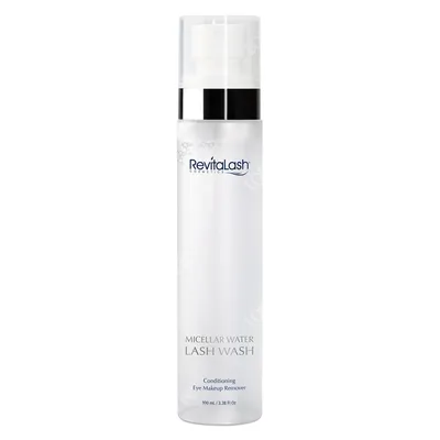 Revitalash Miceral Water Lash Wash (Delikatna, bezzapachowa woda micelarna do rzęs, brwi i okolic oczu)