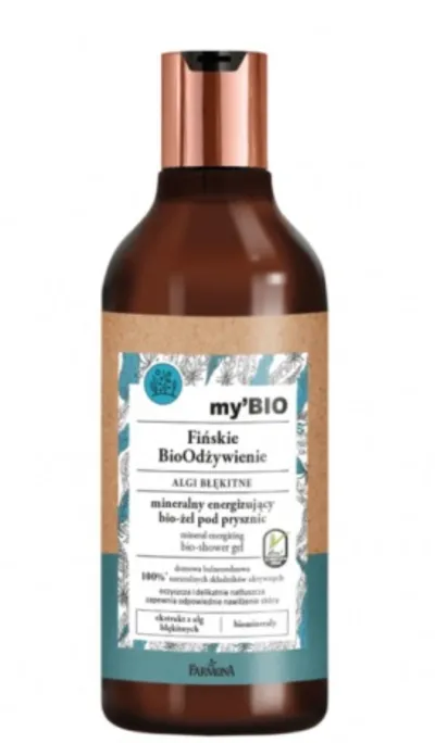my'Bio Mineralny energizujący bio-żel pod prysznic `Fińskie bioodżywienie `