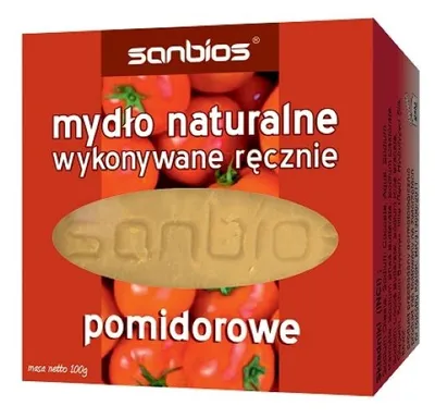 Sanbios Mydło naturalne pomidorowe