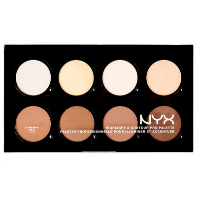 NYX Professional Makeup Higlight & Contour Pro Palette (Paleta do rozświetlania i konturowania)