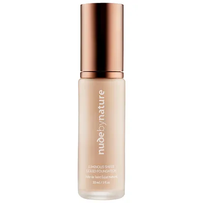 Nude by Nature Luminous Sheer Liquid Foundation (Podkład rozświetlający)