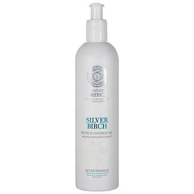 Natura Siberica Silver Birch, Refresh Shower Gel (Odświeżający żel pod prysznic `Srebrna brzoza`)