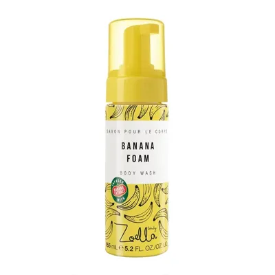 Zoella Fruits Collection,  Banana Foam Body Wash (Bananowa pianka pod prysznic)