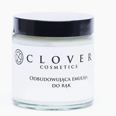 Clover Cosmetics Odbudowująca emulsja do rąk