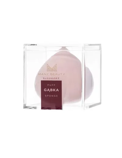 Many Beauty Beauty Blender Supersoft Puff Sponge (Duża gąbka do makijażu super miękka)