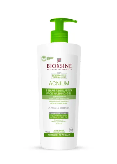 Bioxsine Acnium , Żel regulujący sebum do mycia twarzy