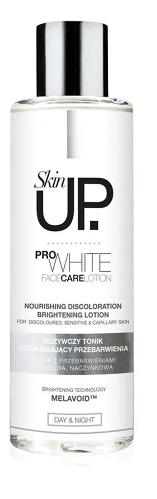 Skin UP Pro-White, Face Care Lotion (Odżywczy tonik rozjaśniający przebarwienia)