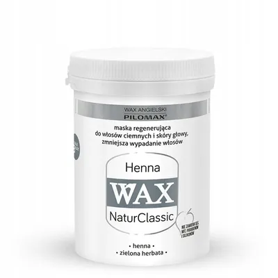 Laboratorium Pilomax Henna Wax, Regenerująca maska do włosów ciemnych (nowa wersja)