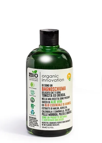 Organic Innovation Naturalny aloesowy żel pod prysznic `Kwiat Pomarańczy`