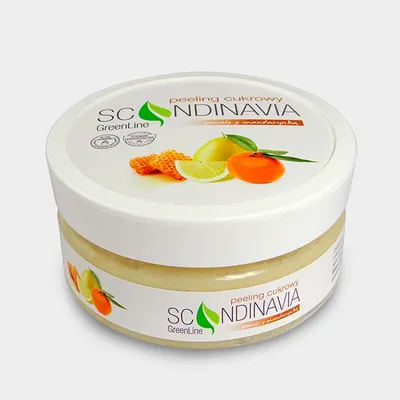 Scandinavia Green Line, Peeling cukrowy `Pomelo z mandarynką`