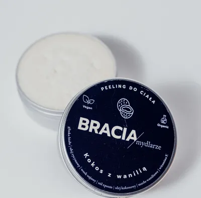 Bracia Mydlarze Peeling `Kokos z wanilią`