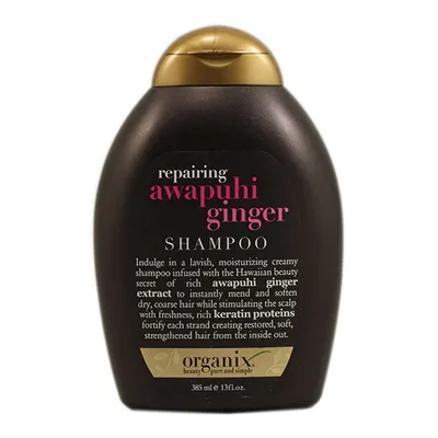Organix Awapuhi Ginger, Shampoo (Szampon regenerująca z hawajskim imbirem - awapuhi)