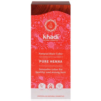 Khadi Herbal Hair Colour, Red (Ziołowa farba do koloryzacji włosów `Czerwień`)