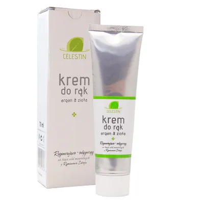 Celestin Regenerująco – odżywczy krem do rąk `Argan & zioła`