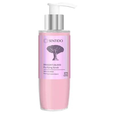 Sentido Dragon's Blood, Purifying Scrub (Oczyszczający peeling do twarzy `Smocza krew`)