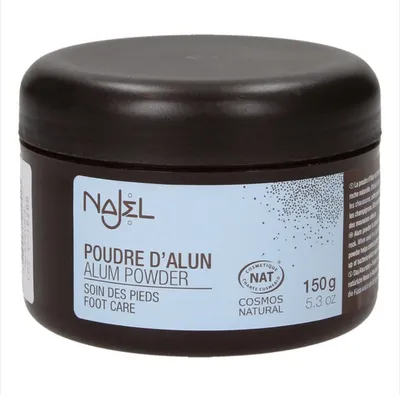 Najel Poudre d'Alun (Naturalny antyperspirant w proszku)